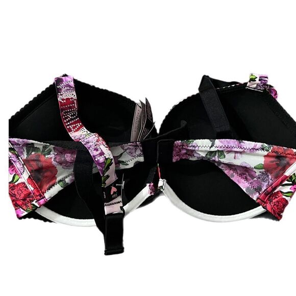 Victorias Secret Very Sexy Rhinestone Bombshell Add-2-Cups Bra & V string Set - Picture 8 of 9